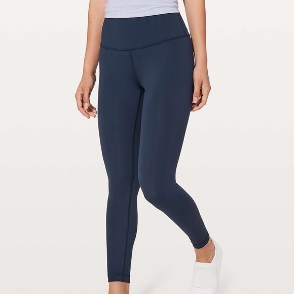 lululemon athletica Pants - Lululemon wunder under navy leggings